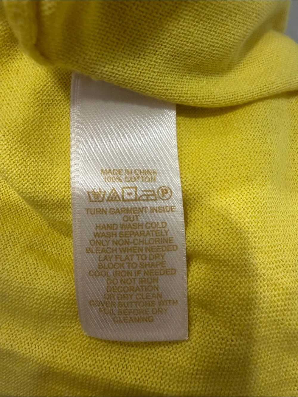 kate spade Yellow Pearl-Trim Cardigan